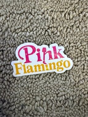 ZURU Mini Brands Kawaii Pink Flamingo Sticker Common Collectible
